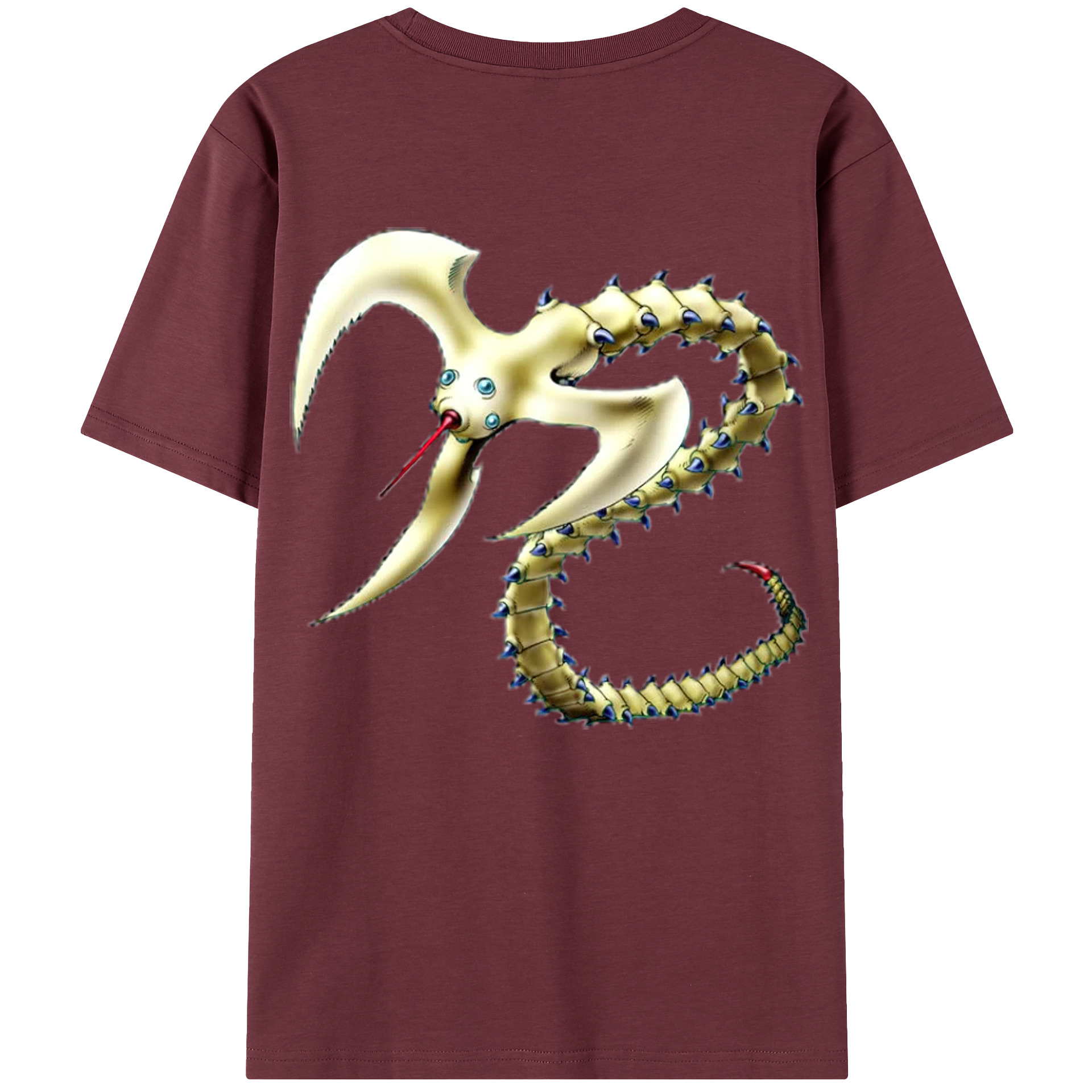 （画像用） 遊☆戯☆王 Yu-Gi-Oh! 綿100％半袖Tシャツ（背面プリント）